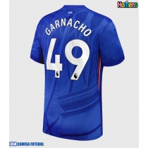 Camisa de Futebol Chelsea Alejandro Garnacho #49 Equipamento Principal 2025-26 Manga Curta